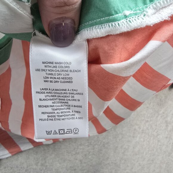 BDG Multicolor Striped Button-Down Shirt L - Picture 5 of 8